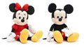 Mickey and Minnie Plush Set, 13" Tall M9484