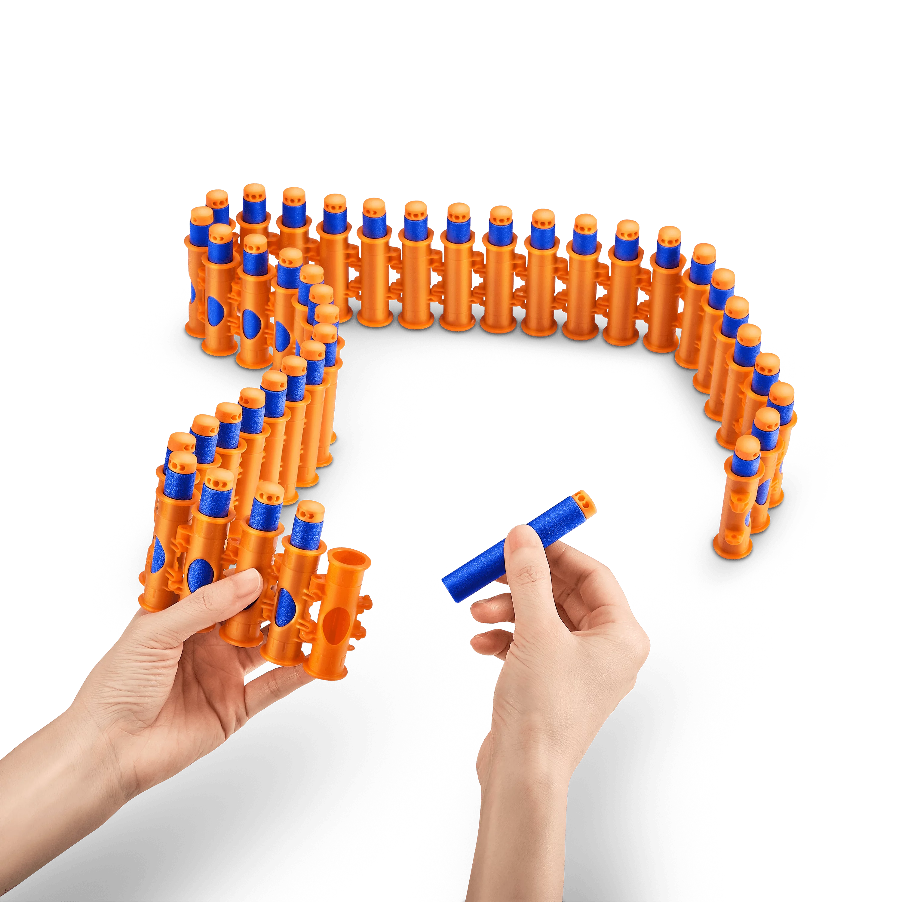 Motorized Plastic Dart Blaster (72 Darts) Y6556