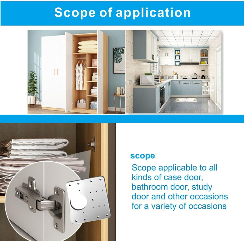 Cabinet Hinge Repair Kit, 4 Pack J56275