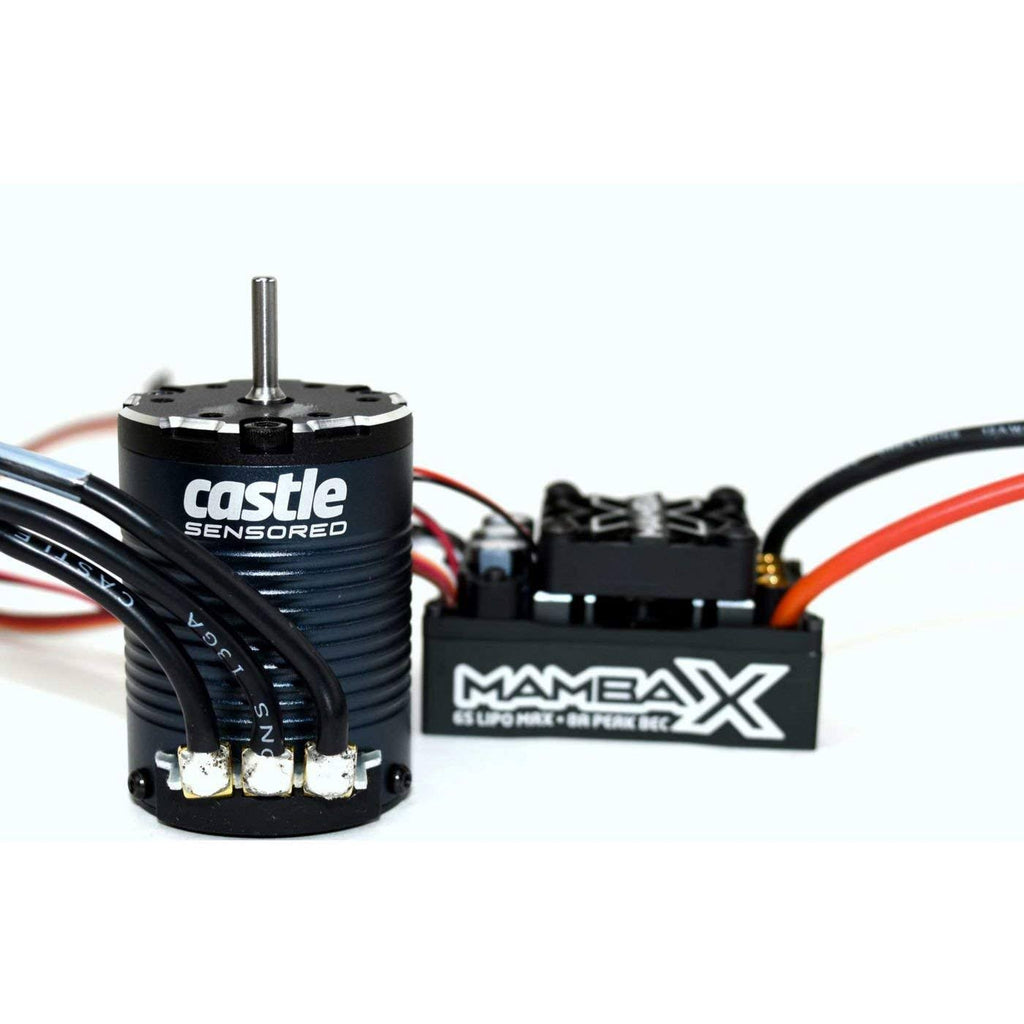 Mamba X Sensored Motor Combo 25.2V WP ESC 1406-1900kv X23597