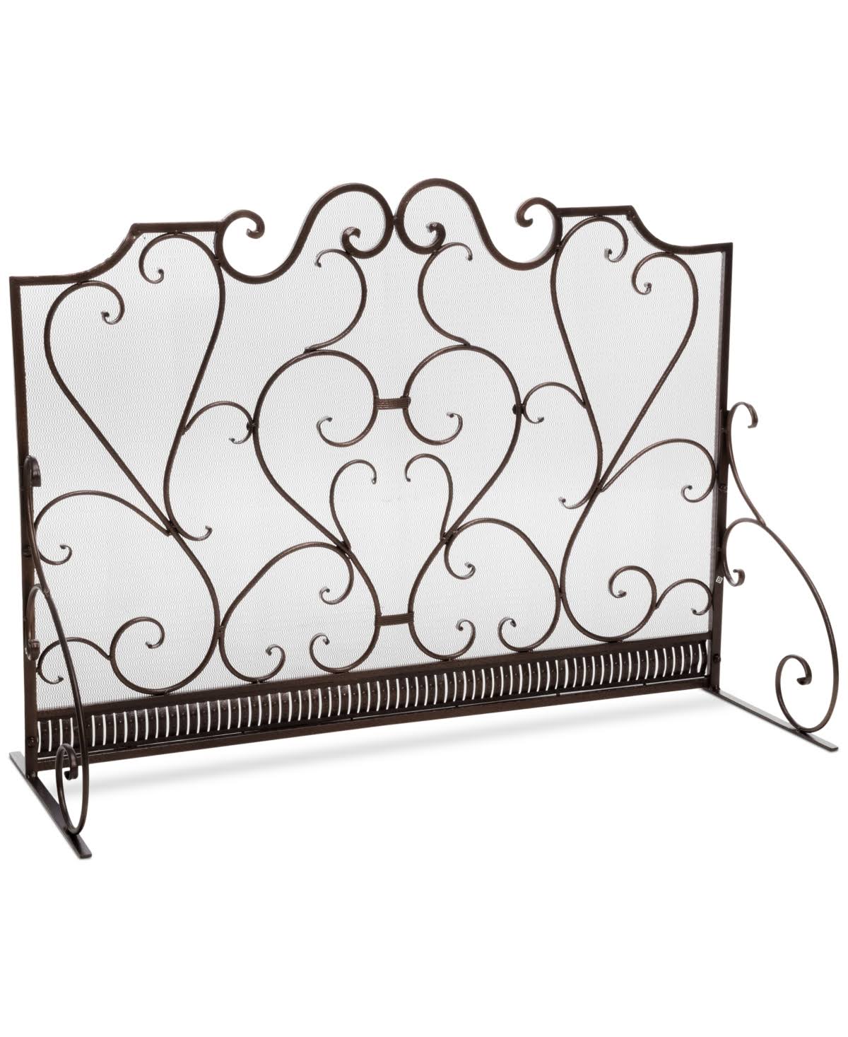 Black Fireplace Screen Q237087