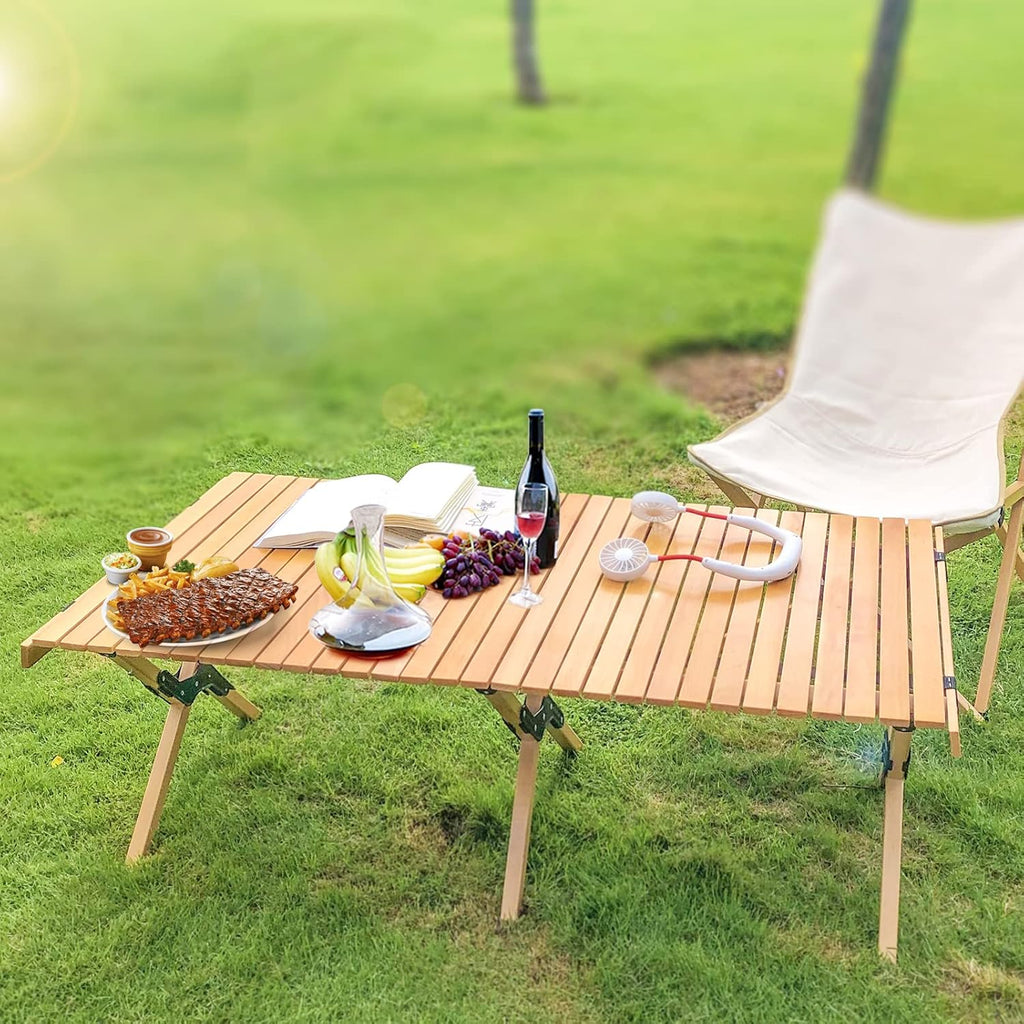 Low Folding Picnic Table with Carry Bag C88594
