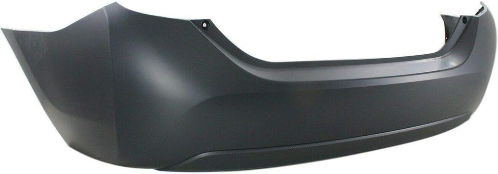 Rear Plastic Bumper Cover Fascia for 2014-2019 Toyota Corolla Sedan, Primed S7750