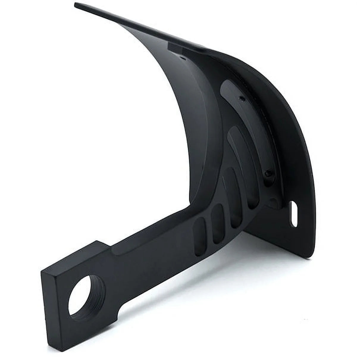 Black Vertical Axle Mount Motorcycle Plate Holder R4044