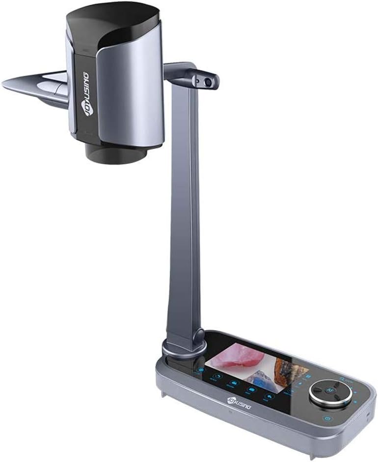 Document Camera with 12X Optical Zoom, 5 LCD Preview Screen W975