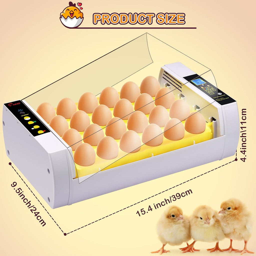 24 Eggs Incubator with Automatic Egg Turning L6958