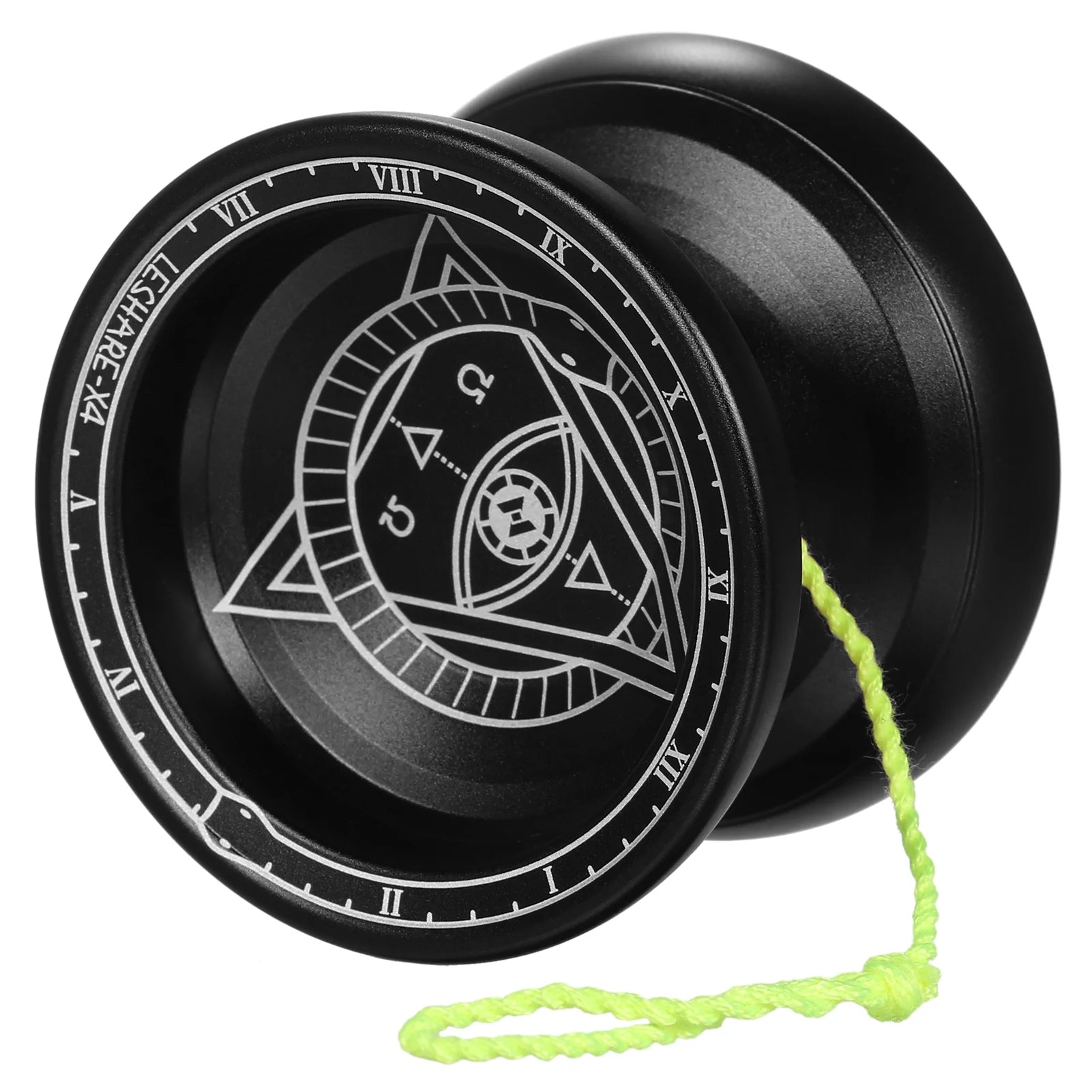 Aluminum Alloy Yoyo Ball with 5 Strings and User Manual E415
