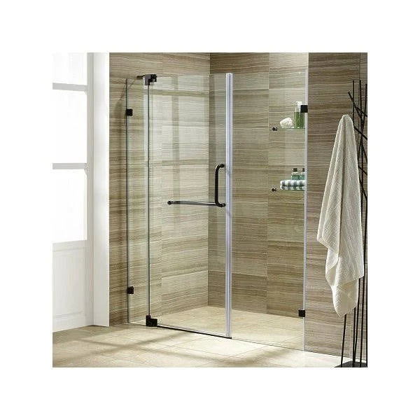 Antique Rubbed Bronze Frameless Shower Door I991124