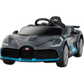 Black Kids Ride on Supercar 12V 2 Motors RC G730