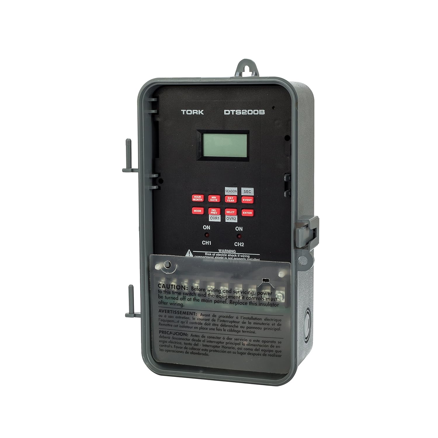 Multipurpose Time Switch, 120/208-240/277 VAC, 2 Channels, SPDT Dry Contact B309