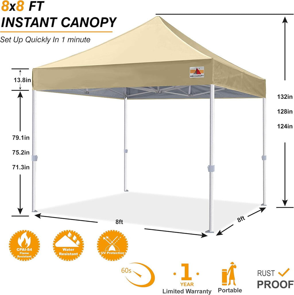 White Pop Up Canopy Tent 10x10 J10269