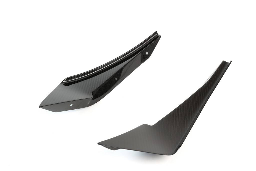 Carbon Fiber Front Bumper Canards K7255