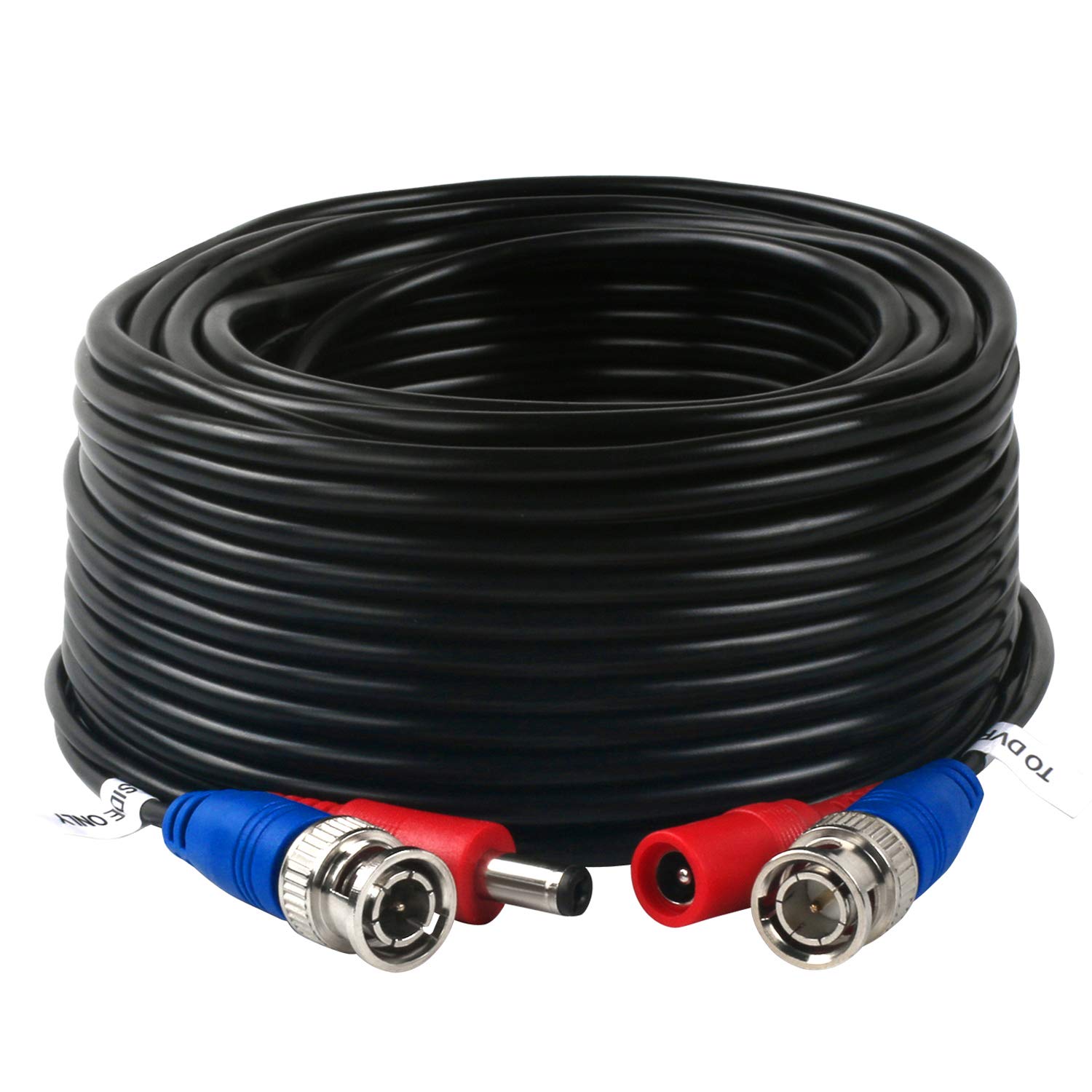 4 Pack 200 Feet BNC Video Power Cable Wire for CCTV Camera DVR Surveillance System K16374