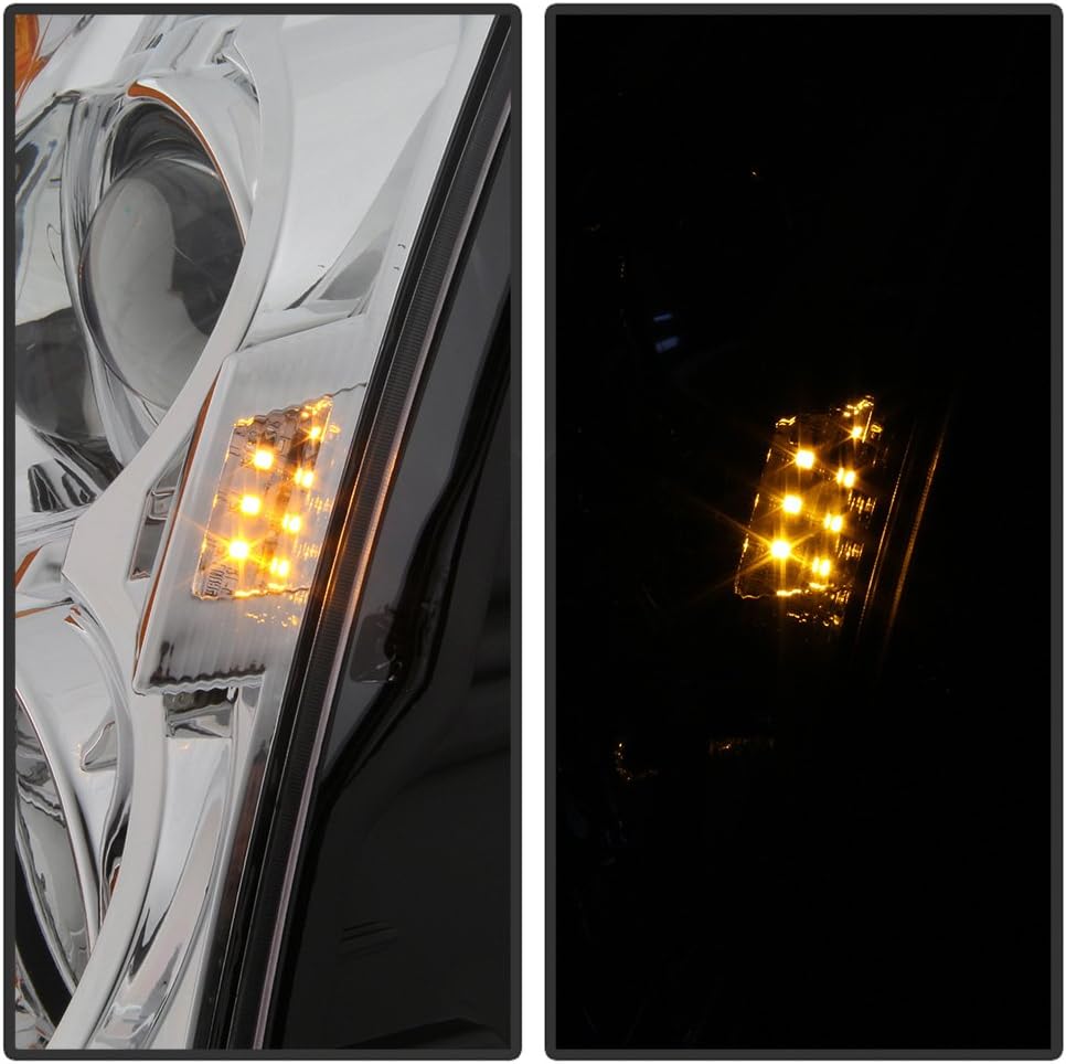 Projector Headlights Pair Left Right O1091