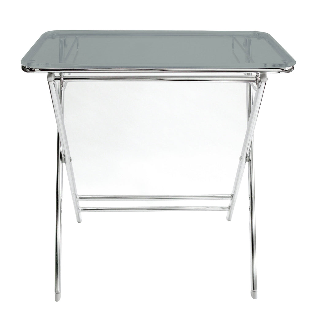 Victorian Blue Foldable End Side Table Tray N647