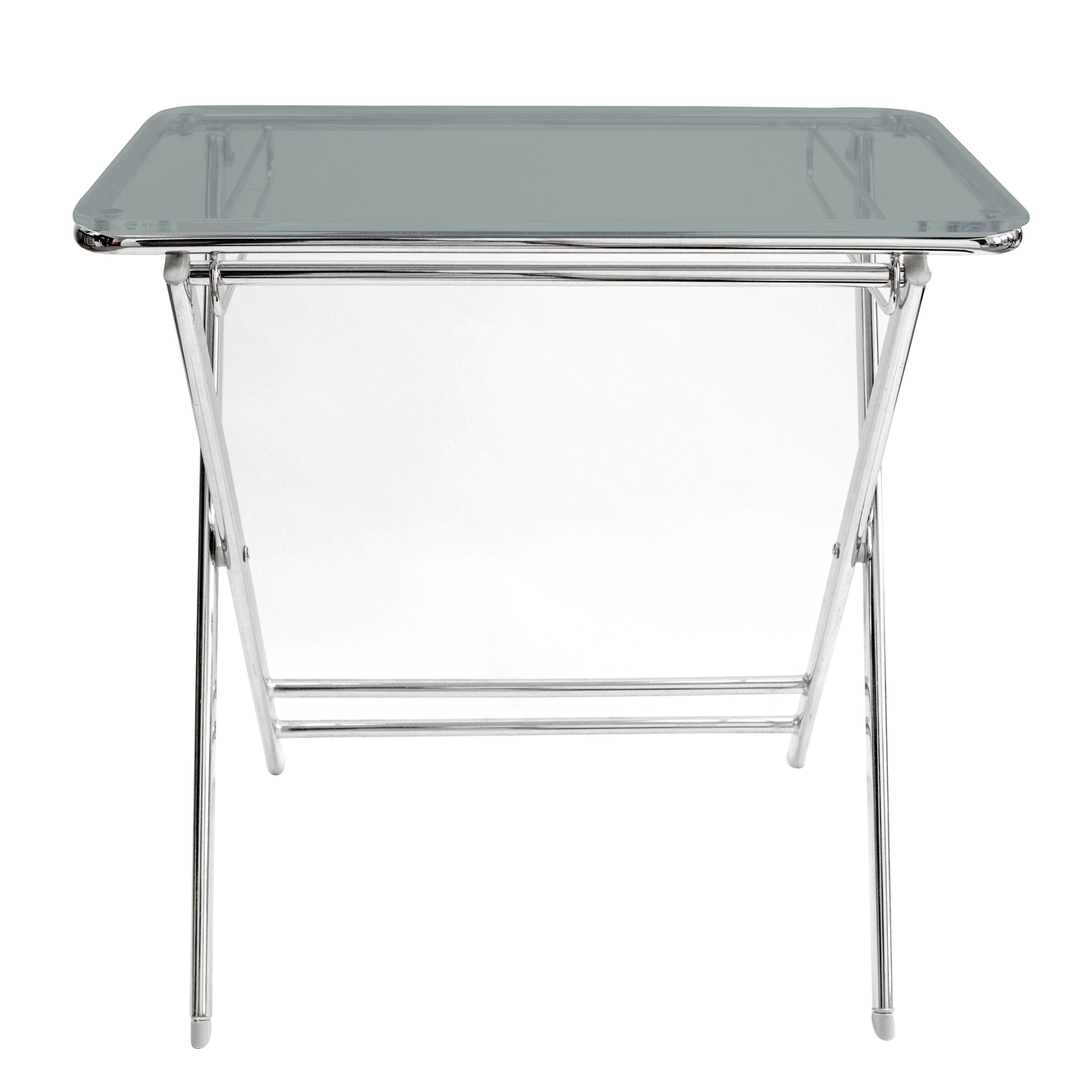 Victorian Blue Foldable End Side Table Tray N647