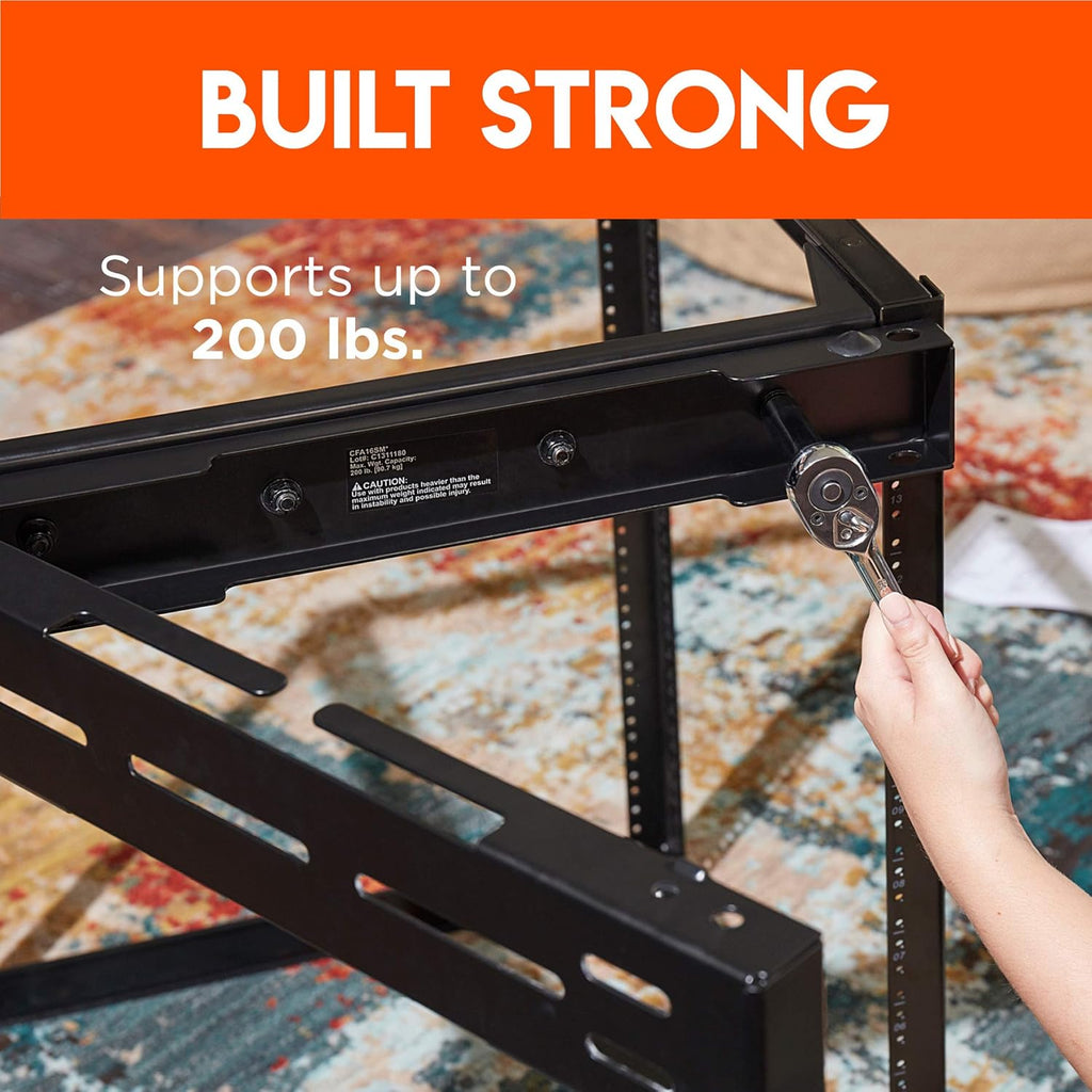 Swing-Out Wall Mount for 10U, 15U, & 20U Open Frame Racks Pack of 2 B86575