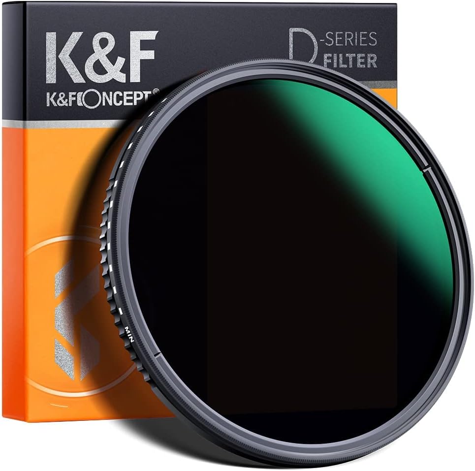 72mm Variable ND Filter ND3-ND1000 Multi-Layer Coatings Optical Glass Pack of 2 V406925