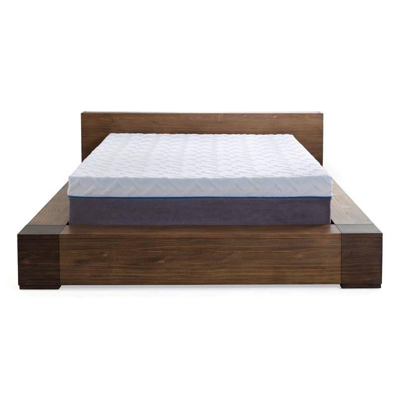 White Twin Long Memory Foam Mattress B86100