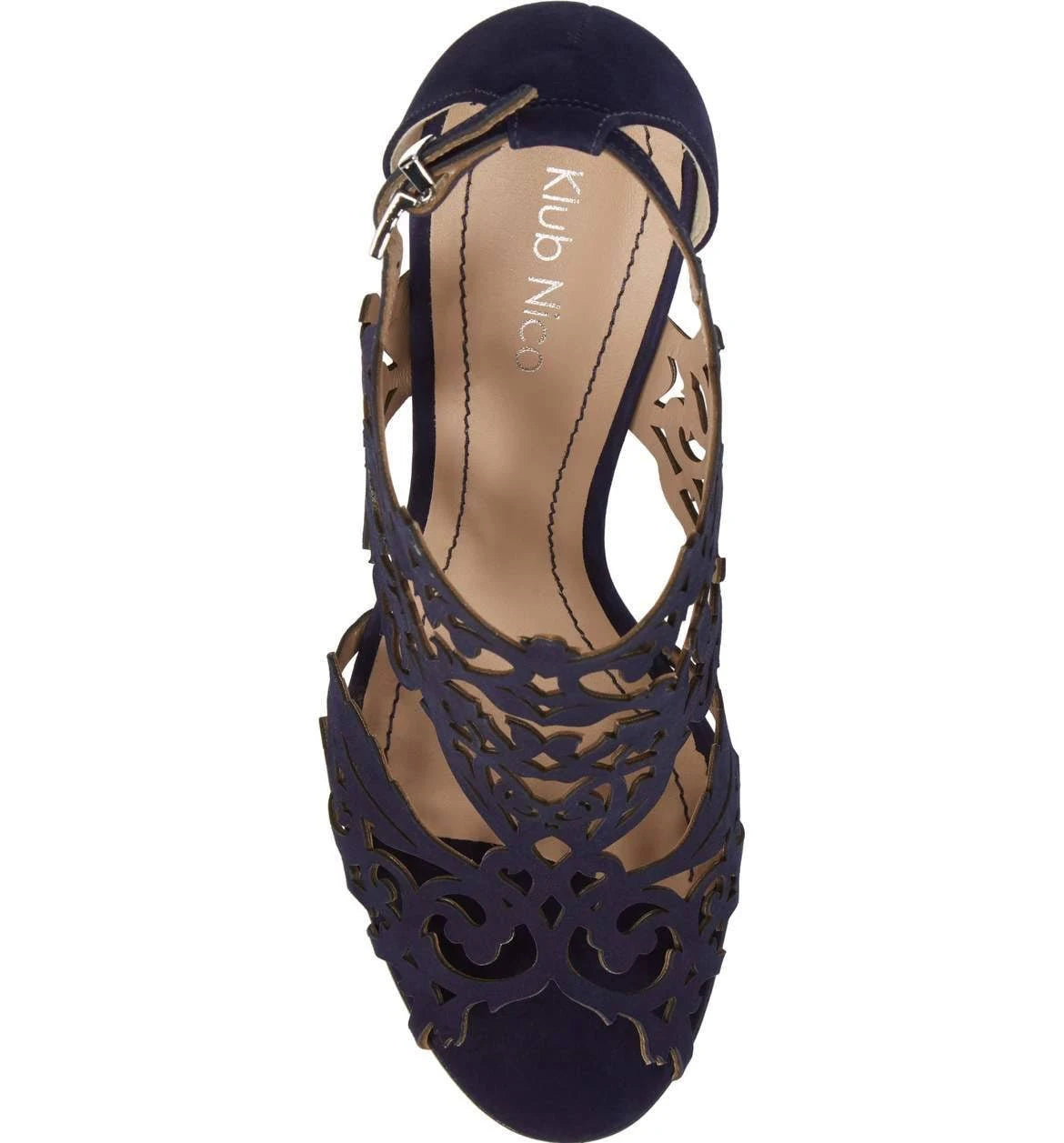 Navy Nubuck 3 Heel Size 11M F42671