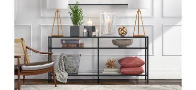 Blackened Bronze Console Table Y911406