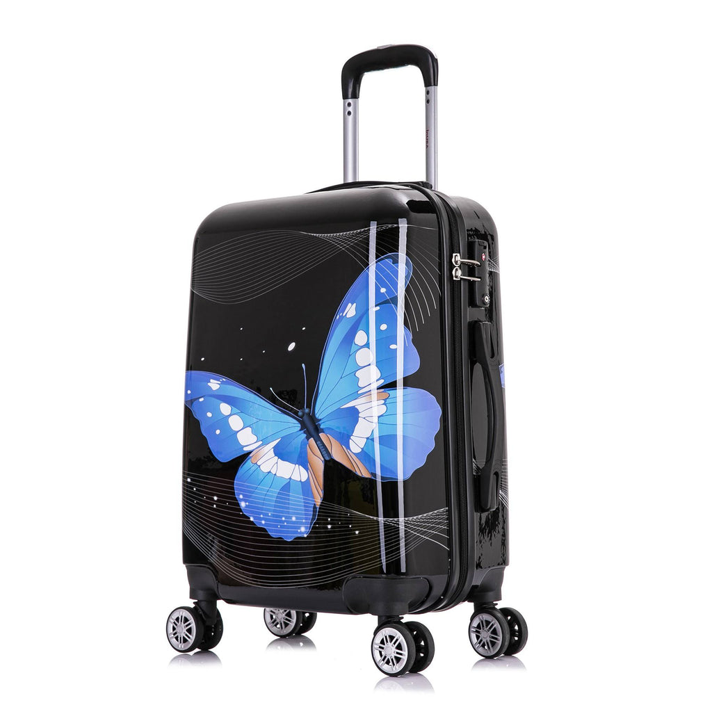 Lightweight Hardside Spinner Carry-On Luggage D3264