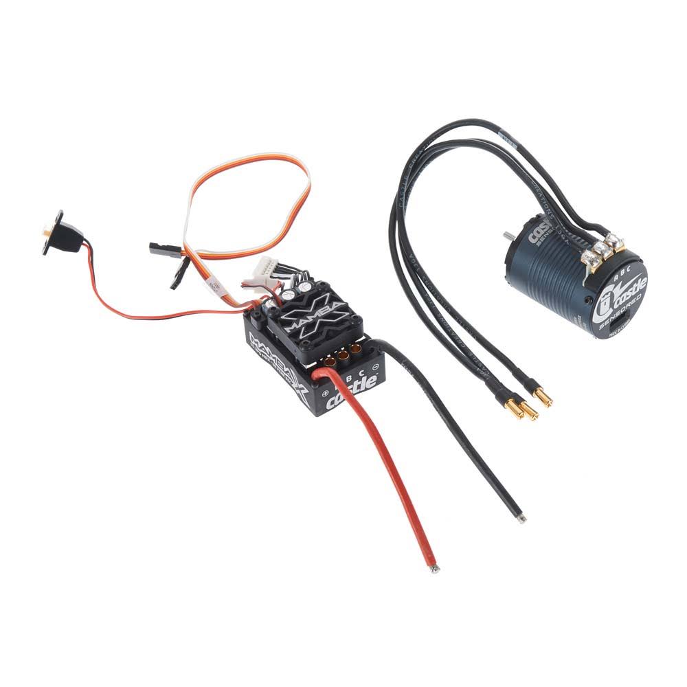 Mamba X Sensored Motor Combo 25.2V WP ESC 1406-1900kv X23597