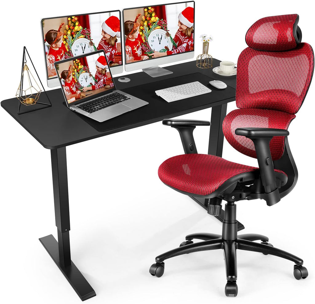 Electric Standing Desk with Oversized Mouse Pad D5502