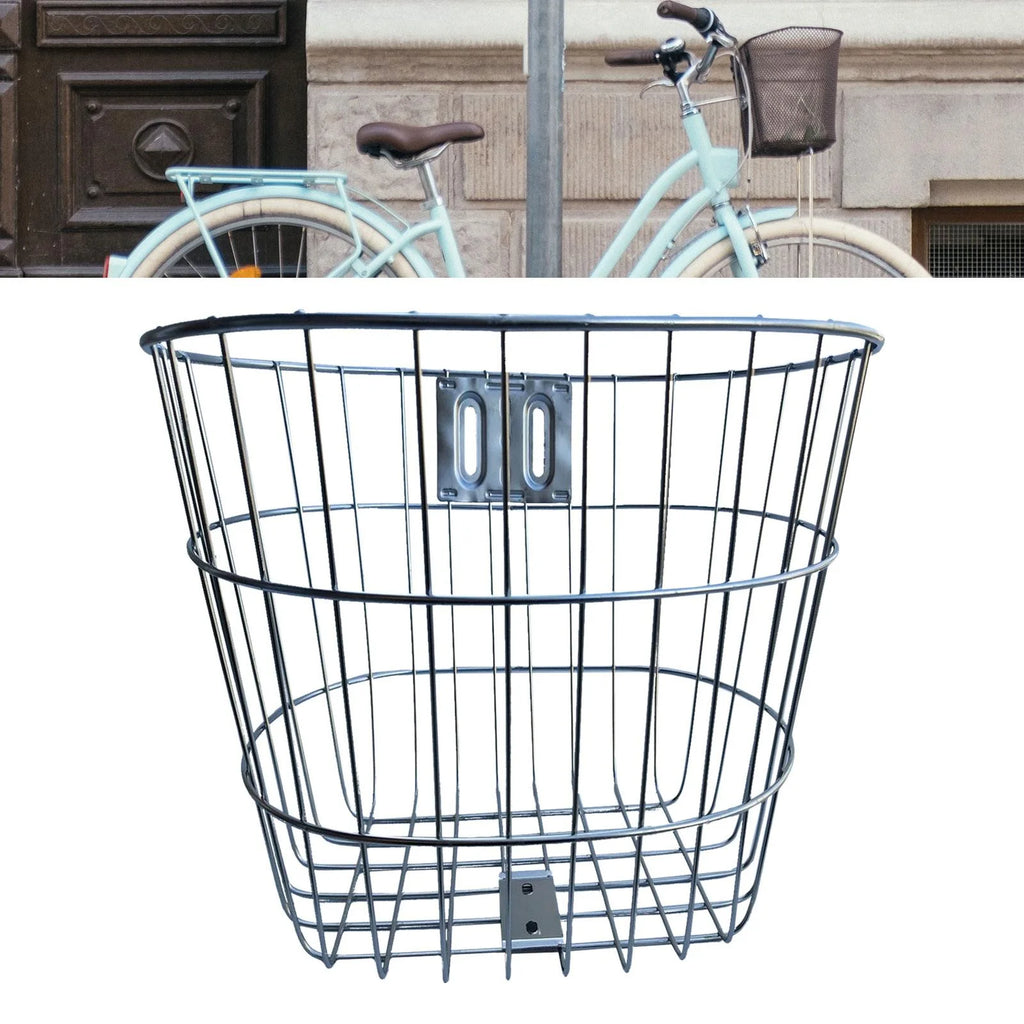 Bike Frame Basket Rust Resistant Metal Electric Basket V8559