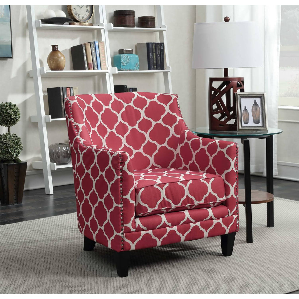 Red Accent Chair H8810