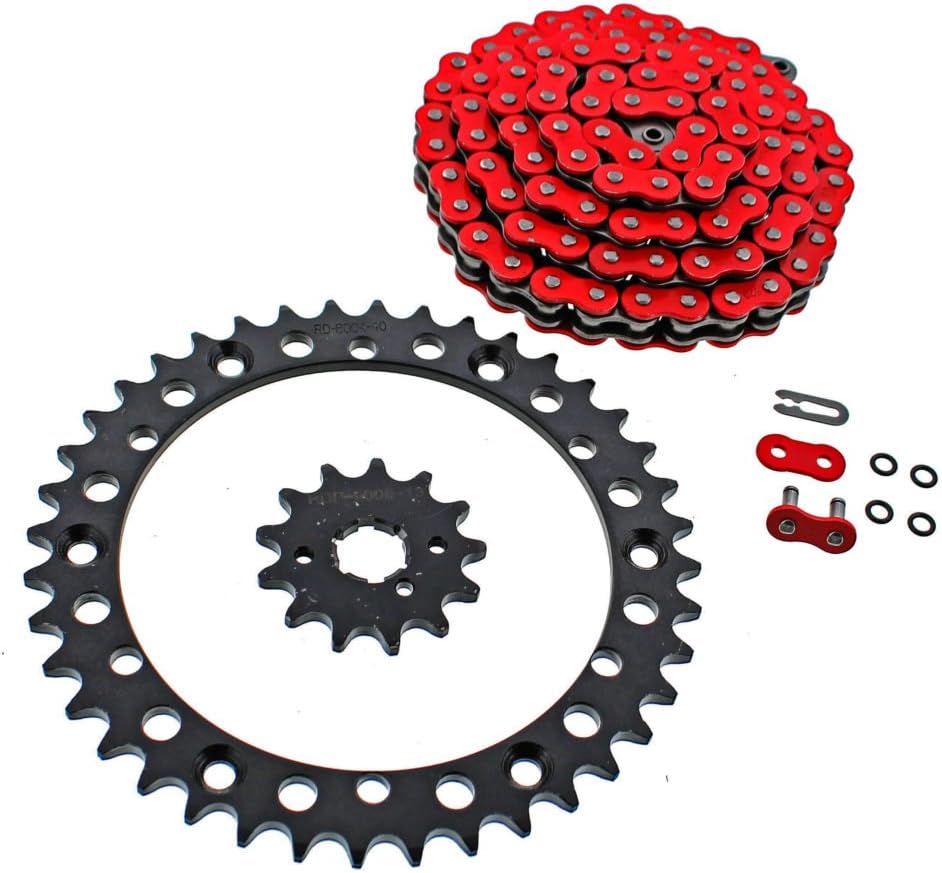 Red Chain & Black Sprocket 13/40 Pack of 2 B981342