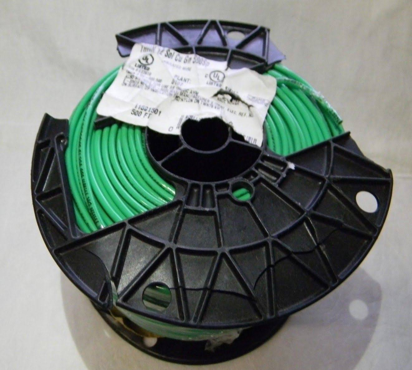 12 AWG 20Amp 500 ft Green Building Wire W2195