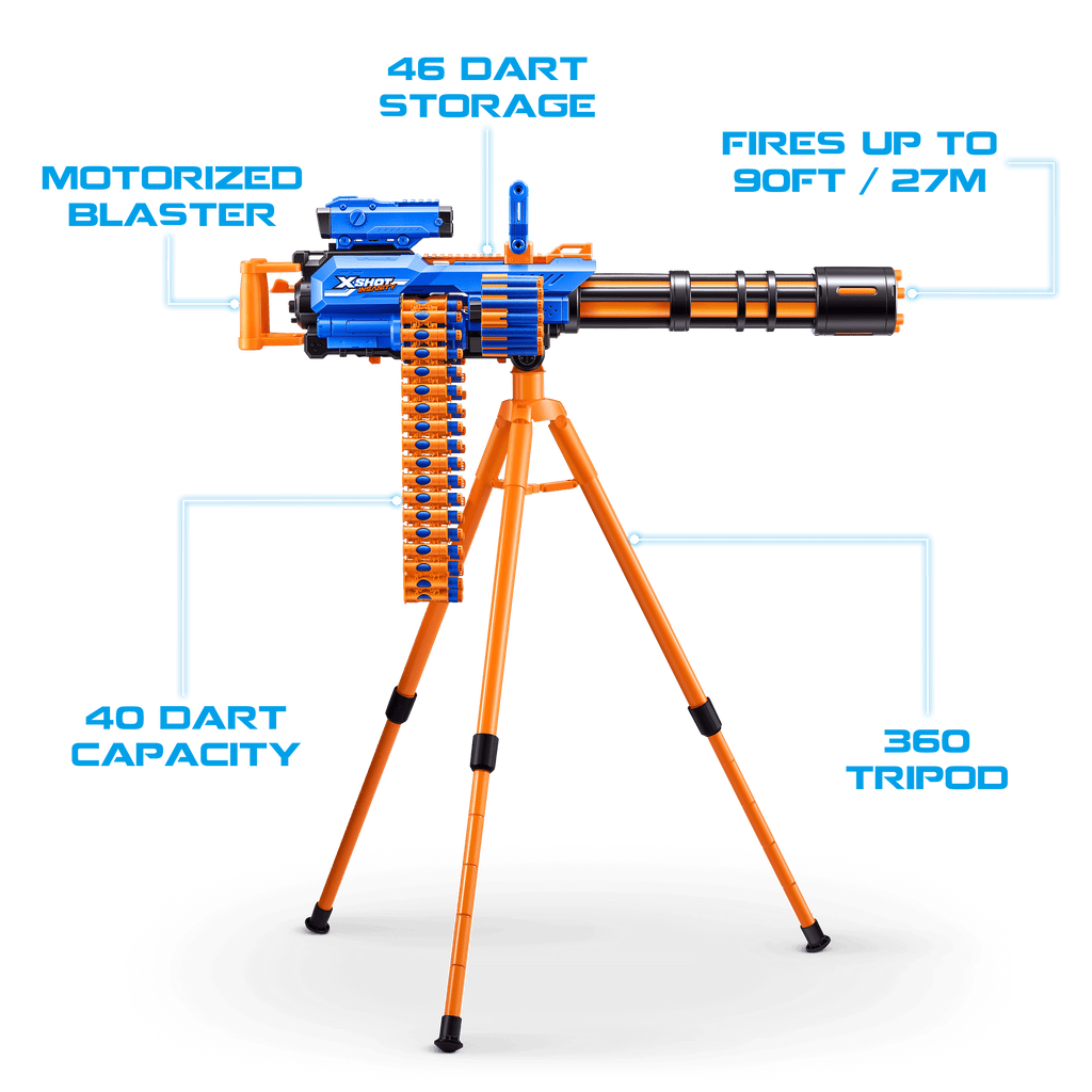 Motorized Plastic Dart Blaster (72 Darts) Y6556