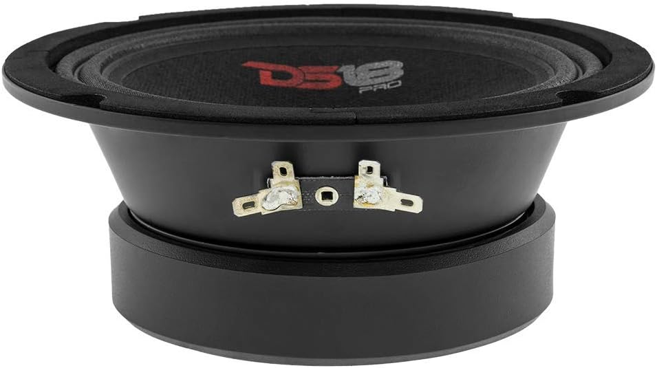 6.5" Midrange Sealed Back Car Door Speakers, 380W Max, 90W RMS, 8 Ohms, Pack of 2 E67530