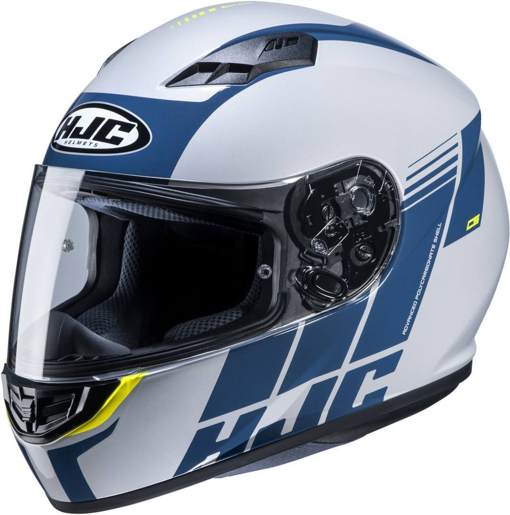 White-Blue Size S Helmet N394364