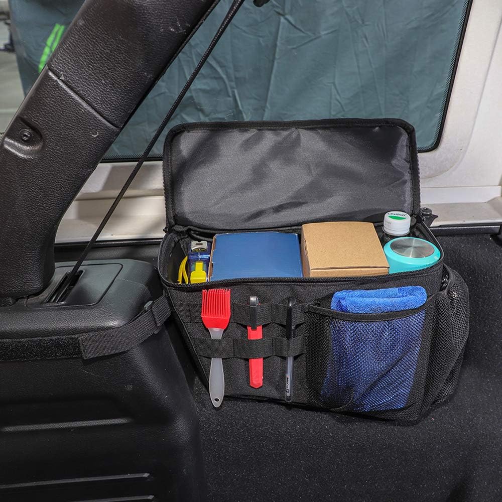 Car Trunk Organizer, Cargo Organizer Side Storage Bag H49741