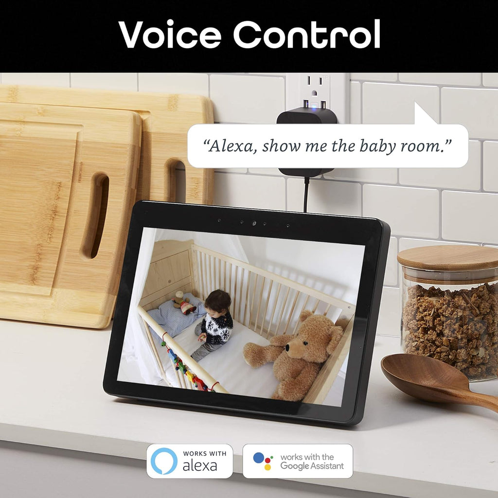 White 720p Wireless Indoor Surveillance Camera, Pack of 2 J35511