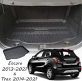 Black Cargo Liner Trunk Mat Cargo Tray V3851