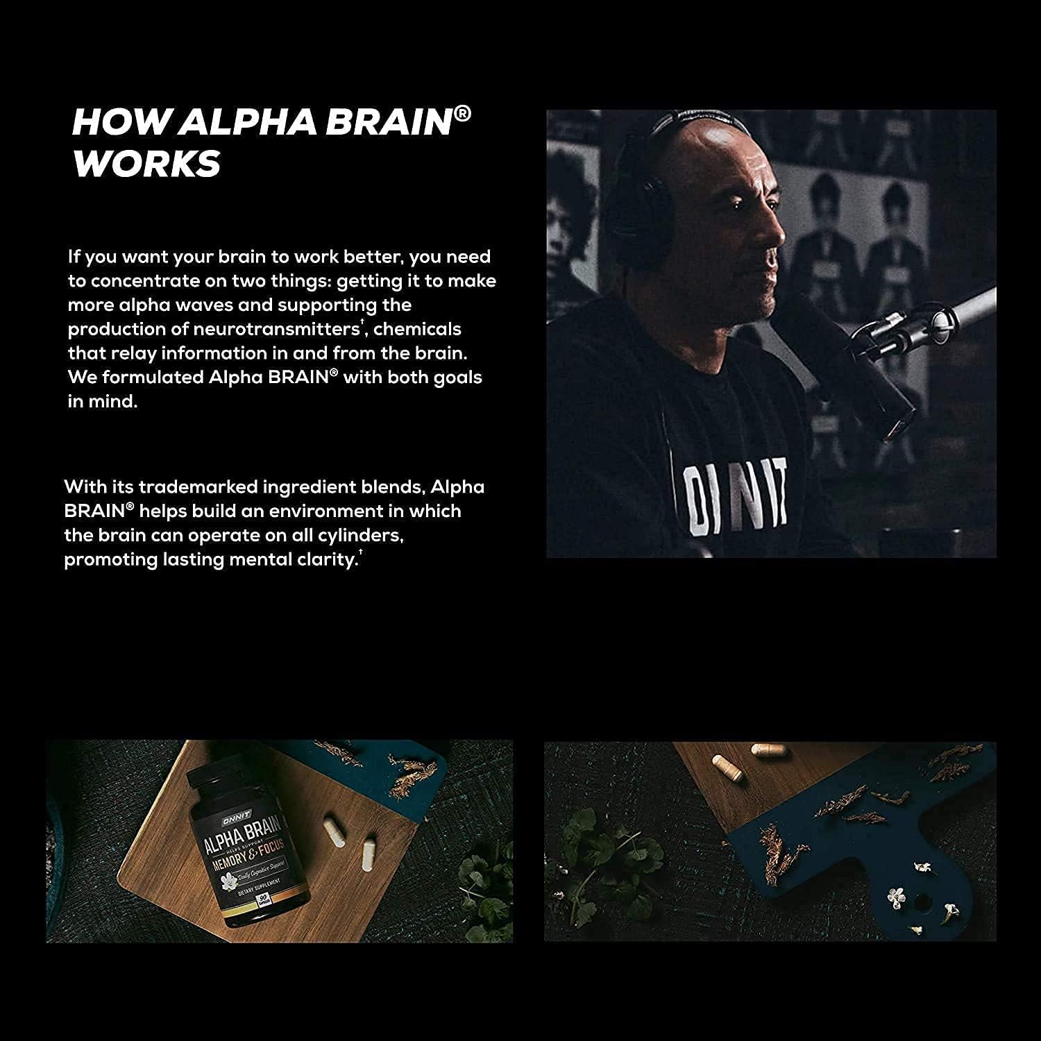 Alpha Brain Nootropic Brain Supplement Pack of 2 P706291