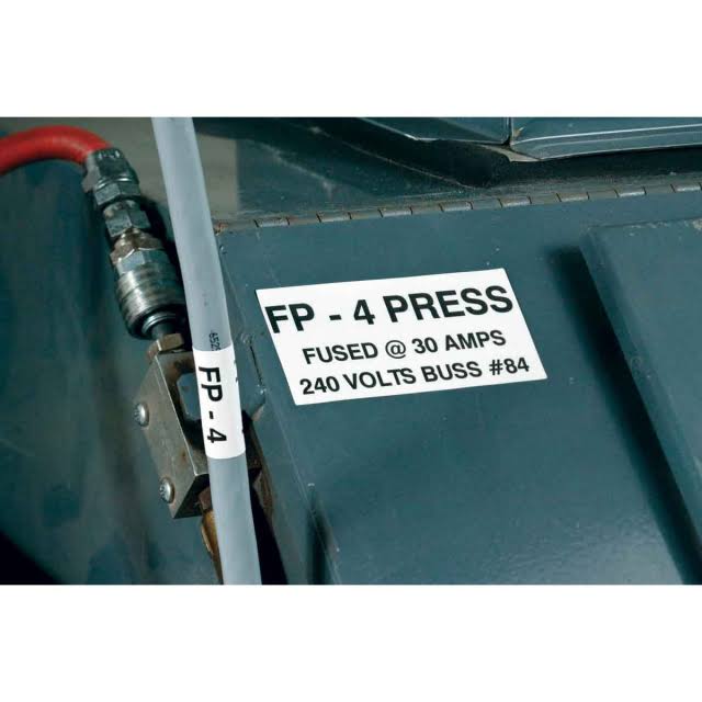 White Polyester Label Cartridge G1062