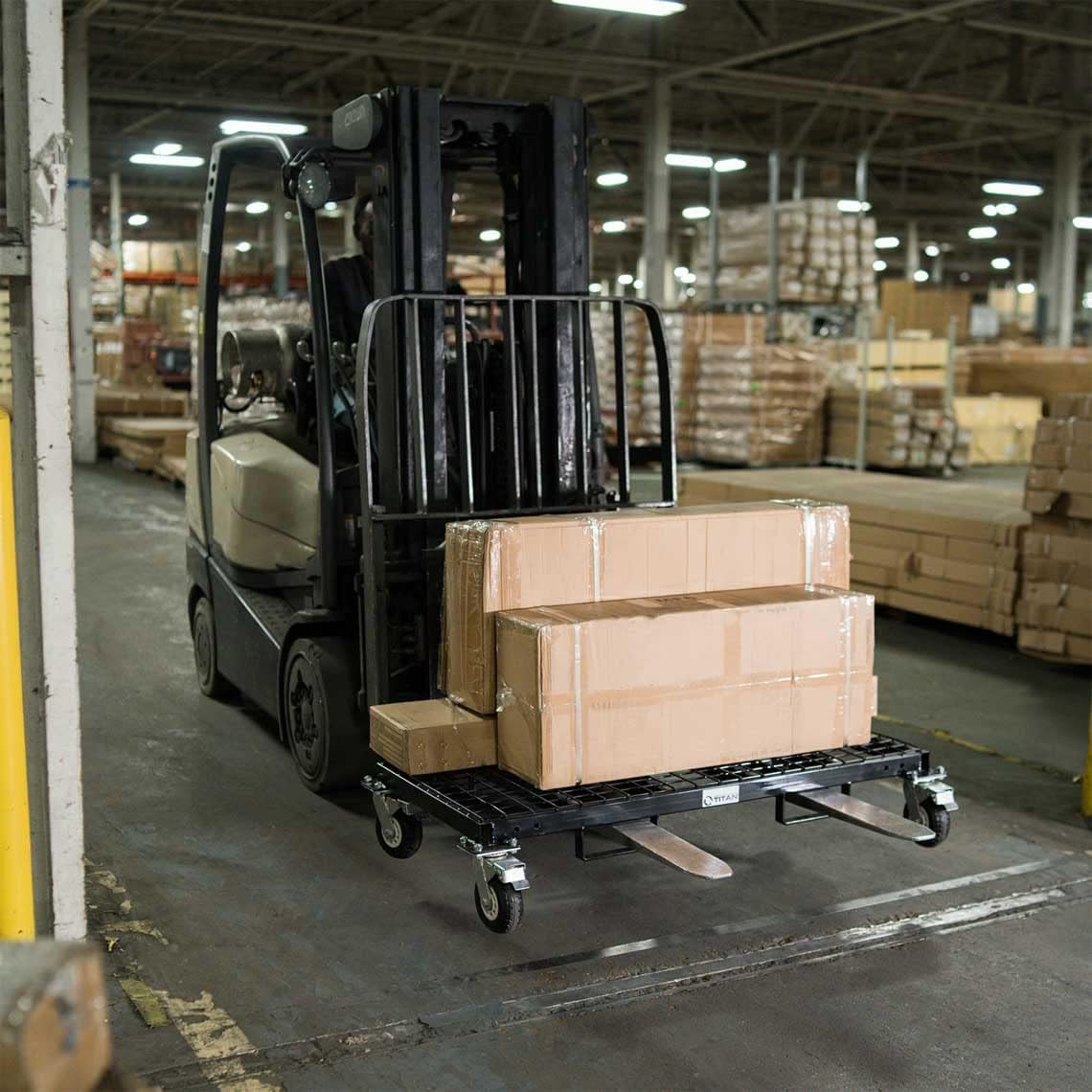 Heavy Duty Rolling Platform Base with Fork Pockets B152180