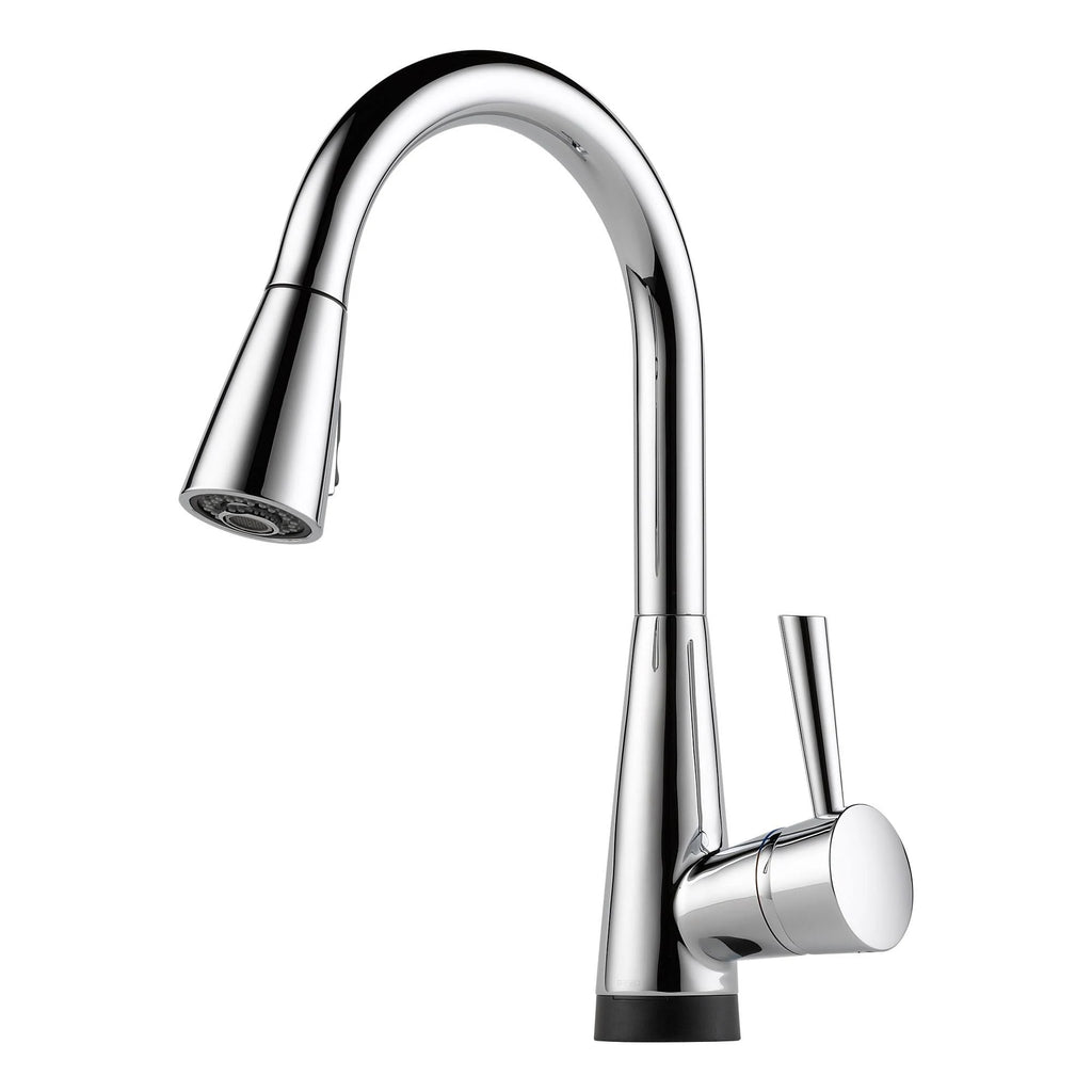 Chrome Single Handle Pull-Down Kitchen Faucet with SmartTouch Technology I313974