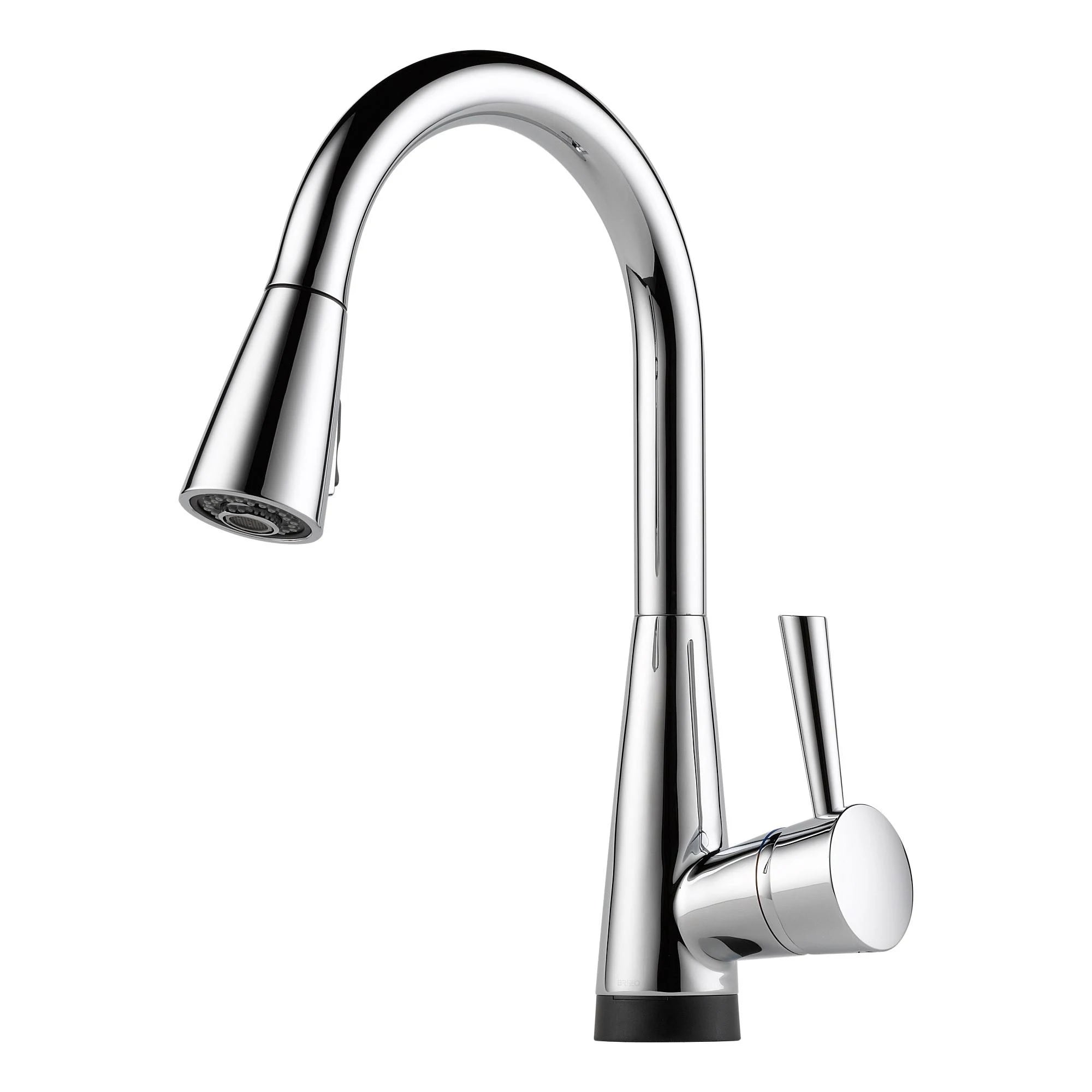 Chrome Single Handle Pull-Down Kitchen Faucet with SmartTouch Technology I313974