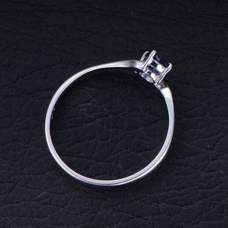 1.25 Carat Oval Moissanite Engagement Ring on 10k White Gold R520294