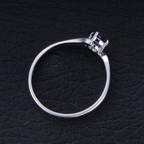 1.25 Carat Oval Moissanite Engagement Ring on 10k White Gold R520294