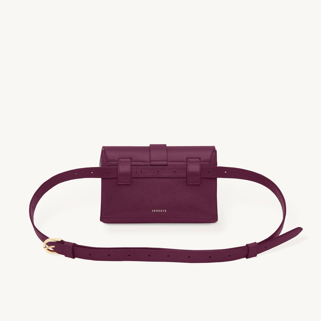 Pebbled Mint Belt Bag V13342