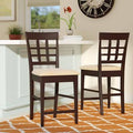 Rich Dark Cappuccino Bar Stool K2186