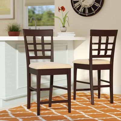 Rich Dark Cappuccino Bar Stool K2186