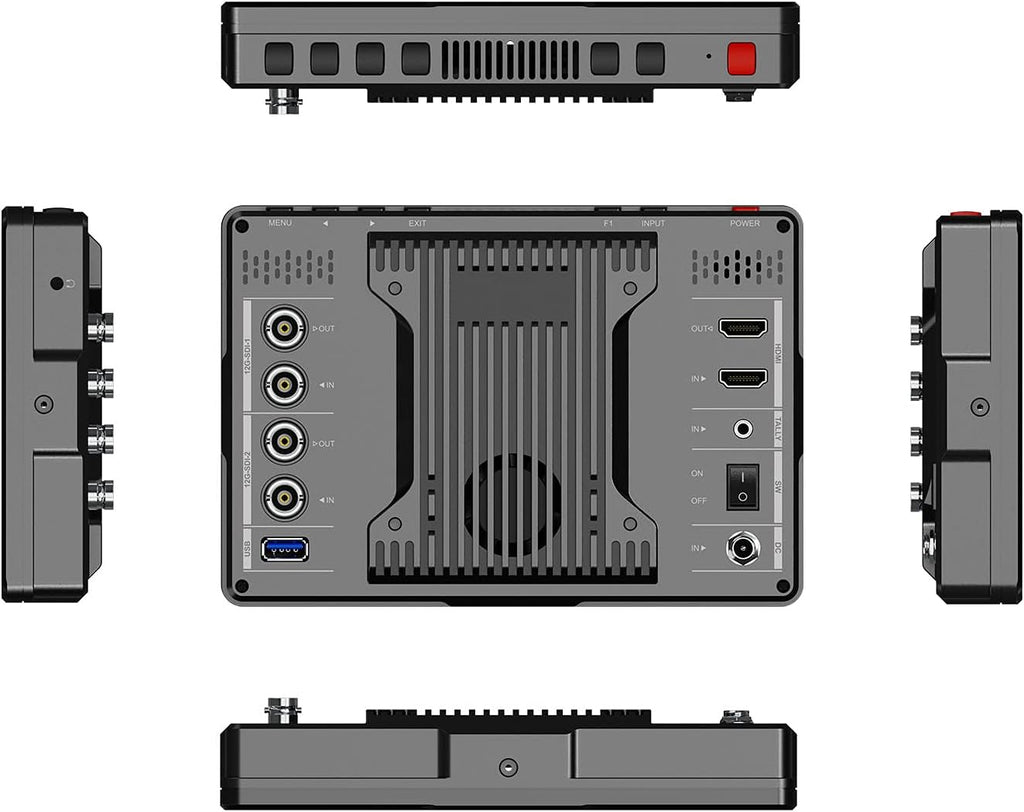 7" 2000nits 12G-SDI On-Camera Monitor E855