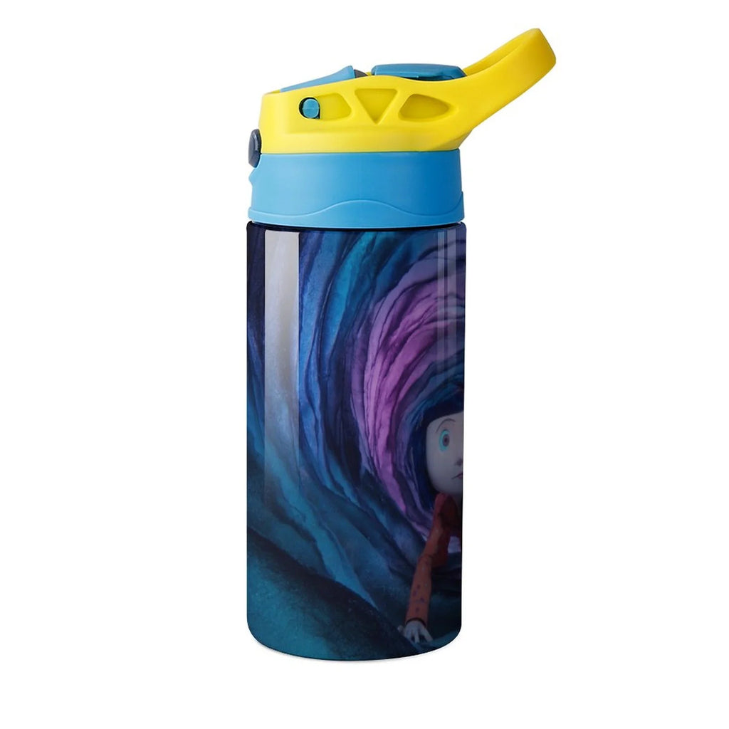 Insulated Stainless Steel Water Bottle with Straw J181780